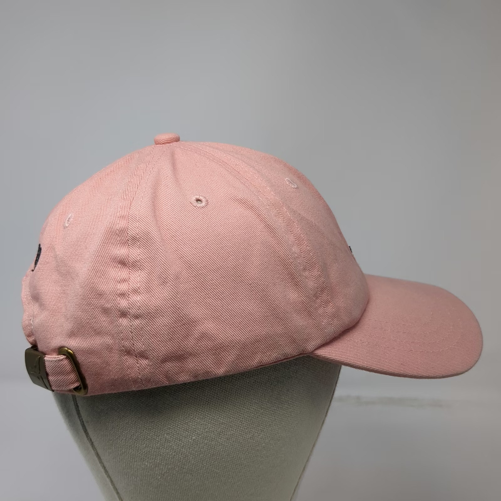 Sand Cloud Pink Baseball Cap Osfm 100% Cotton Shark Embroidery Adjustable Hat — image 6 of 8